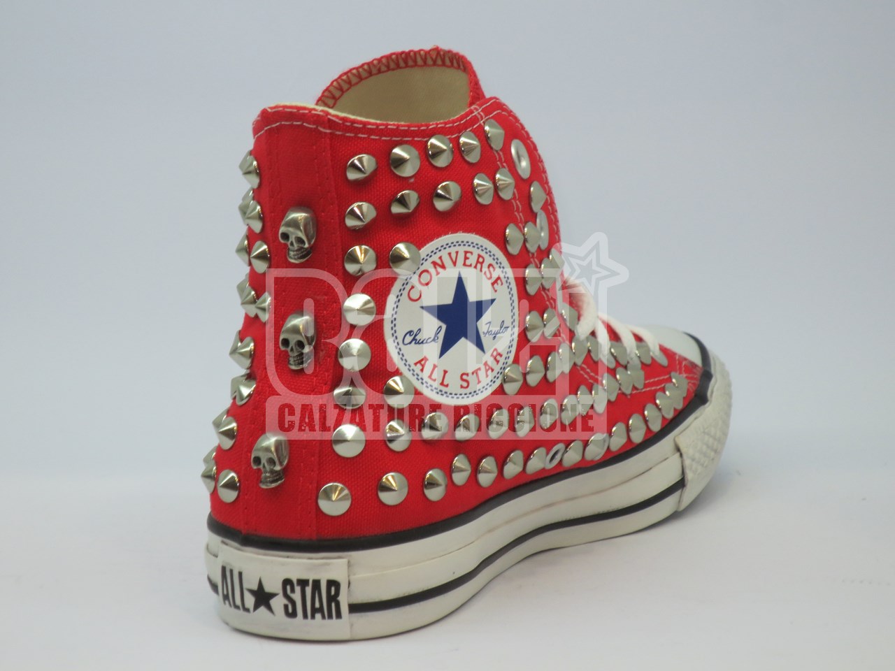 all star rosse borchie