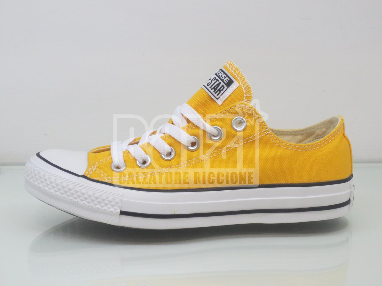 converse all star basse gialle