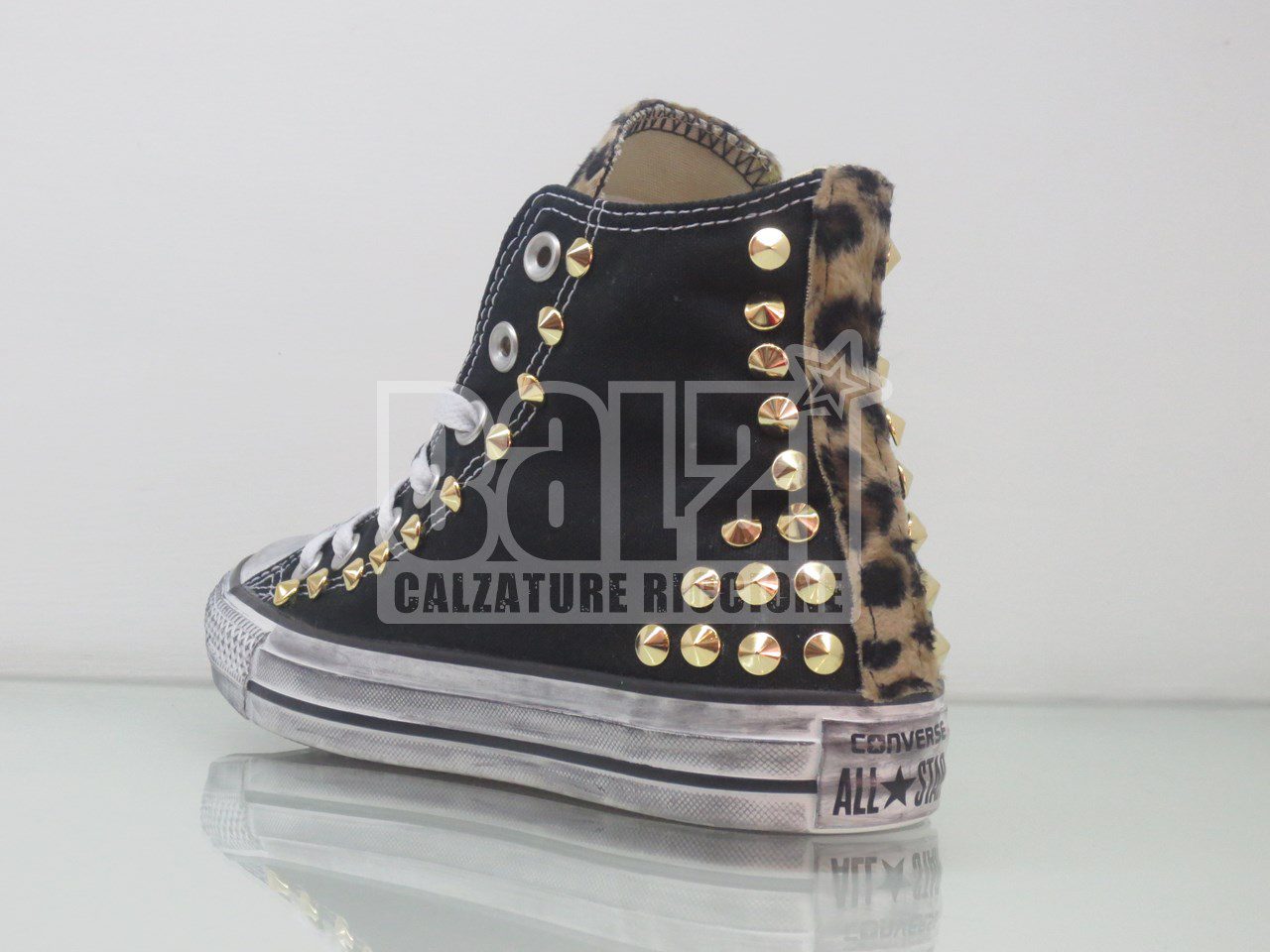 Converse All Star Borchie cavallino Maculato Nero Black - Image 3