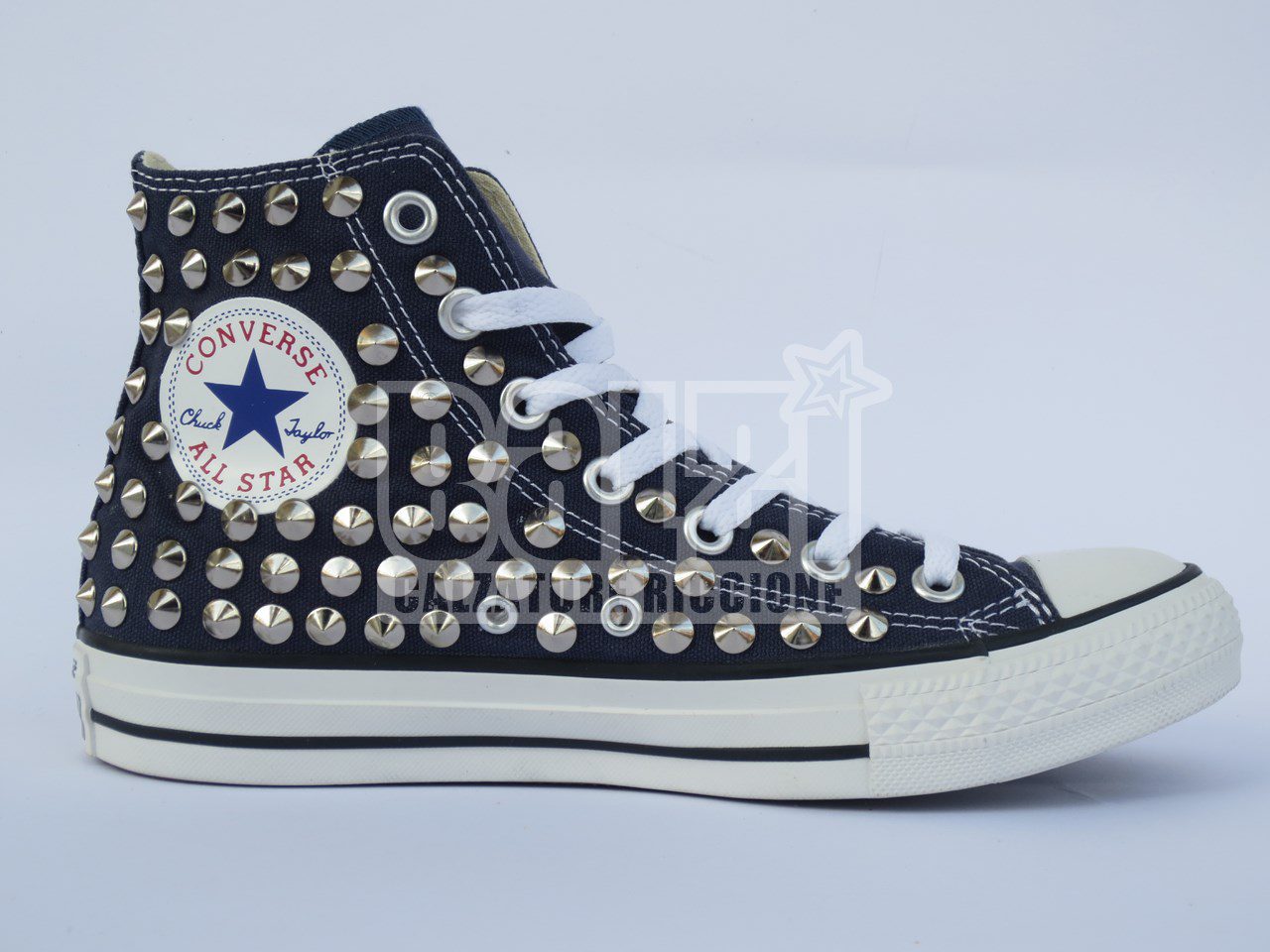 Converse All Star 250 Borchie Personalizzate Blu - immagine 3