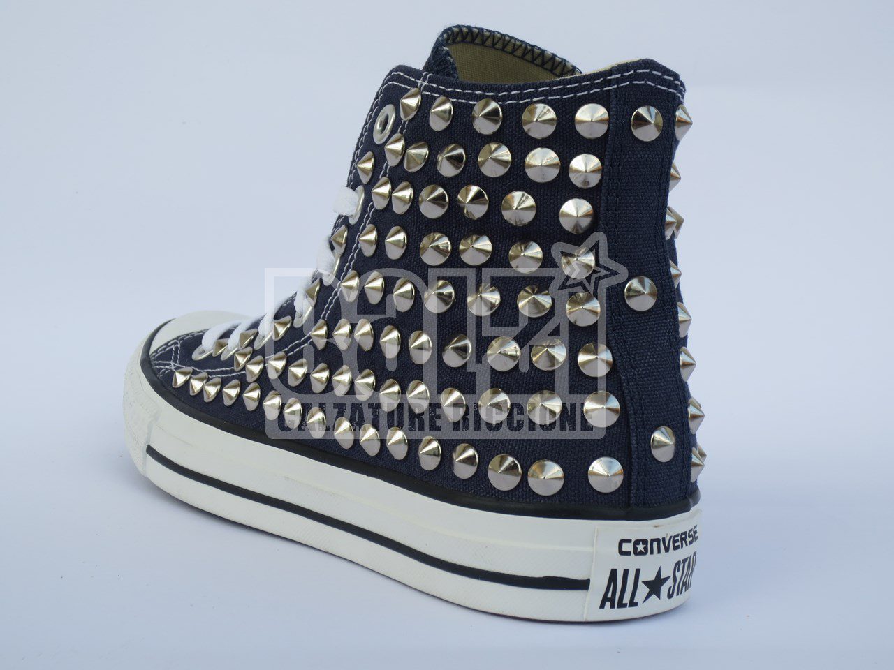 Converse All Star 250 Borchie Personalizzate Blu - immagine 2