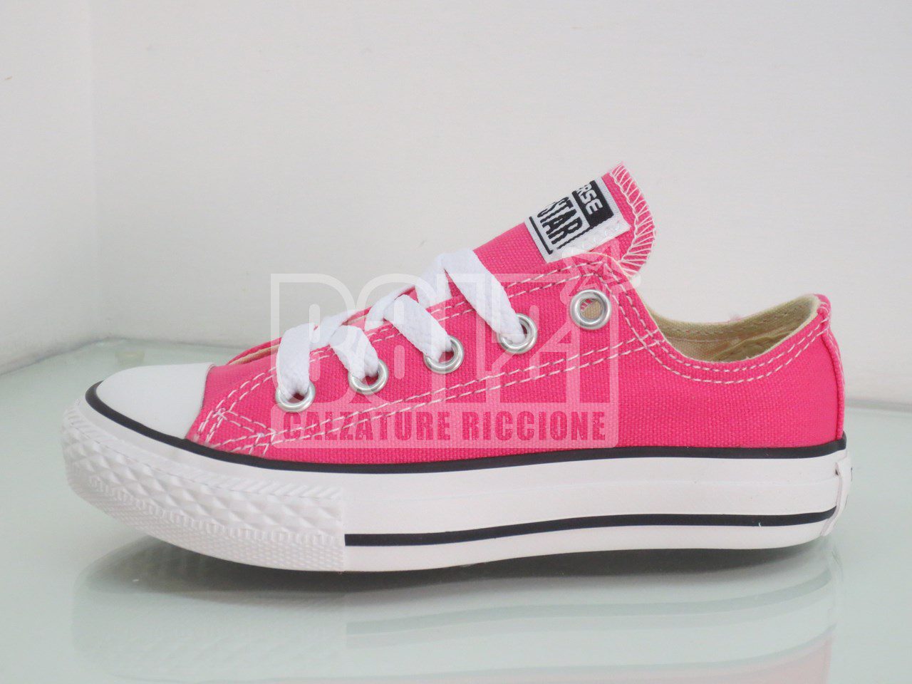 Converse All Star Bambina Basse Rosa Pink Paper - immagine 3