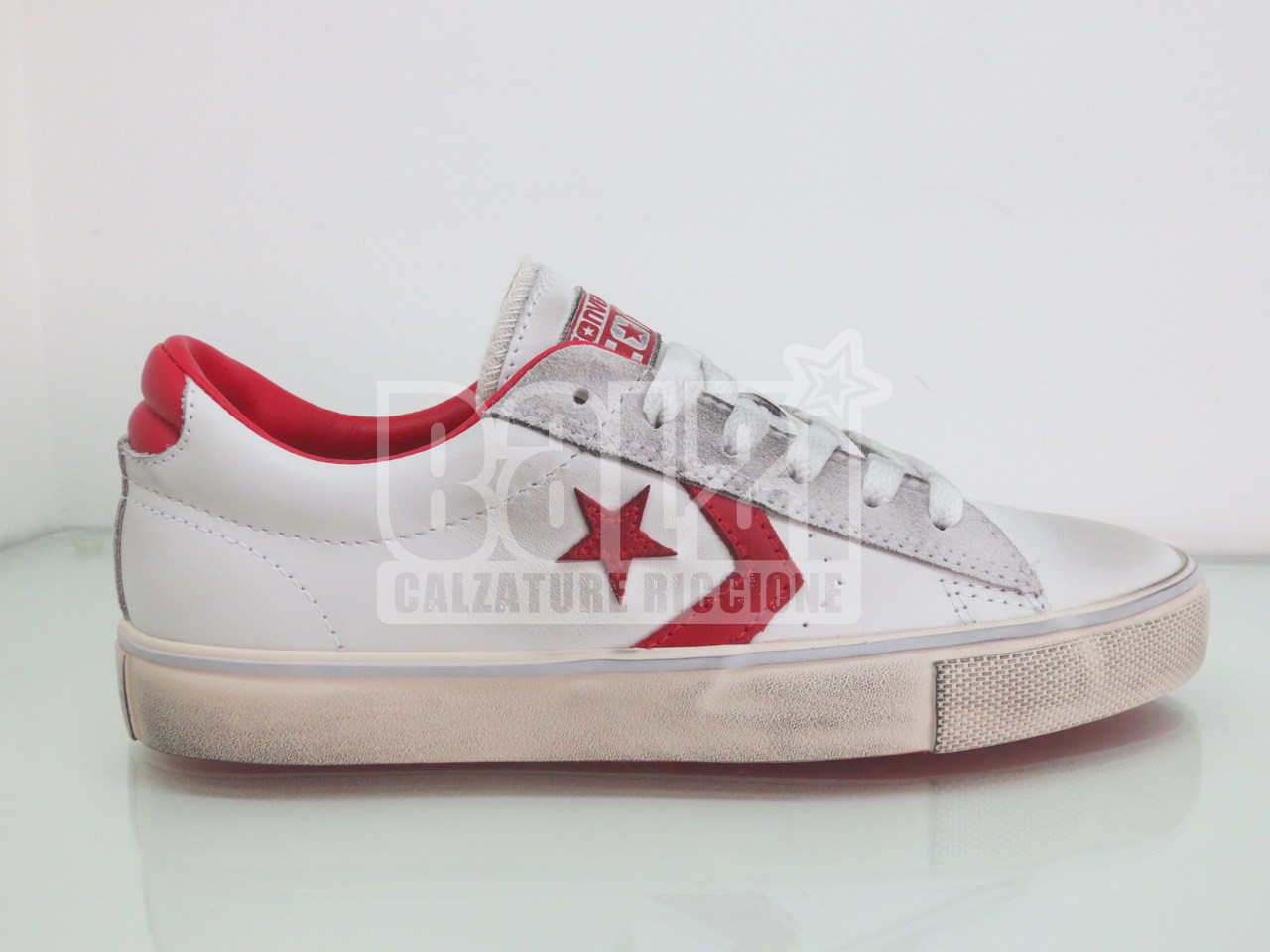 converse pro leather strass