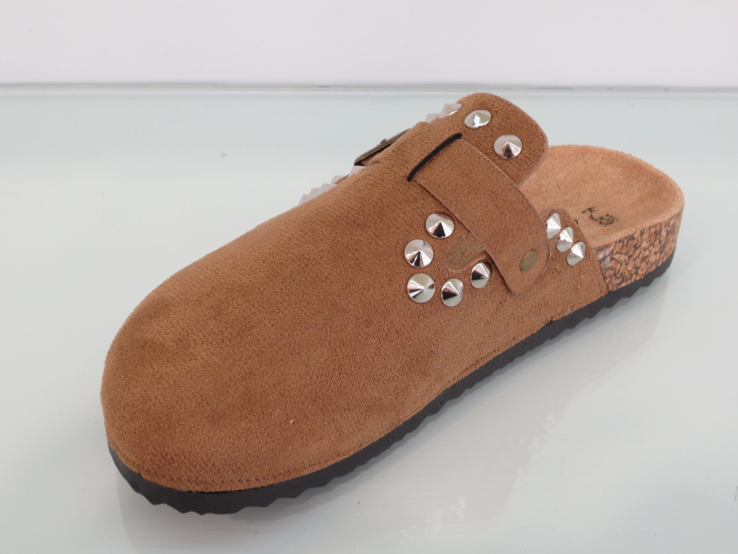 Sabot Donna Borchie Plantare Beige Tortora Borchiate - immagine 6