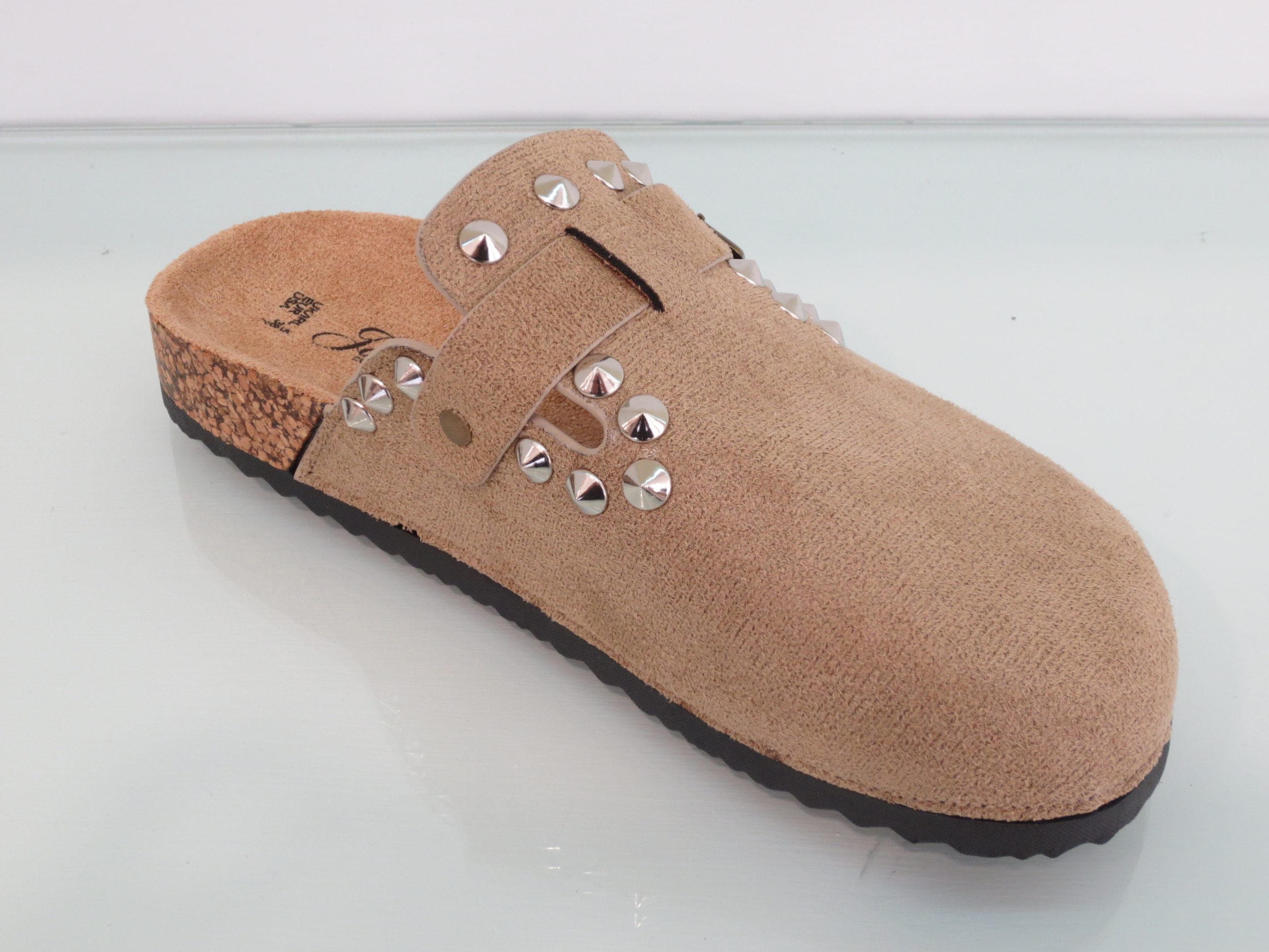 Sabot Donna Borchie Plantare Beige Borchiate - immagine 7