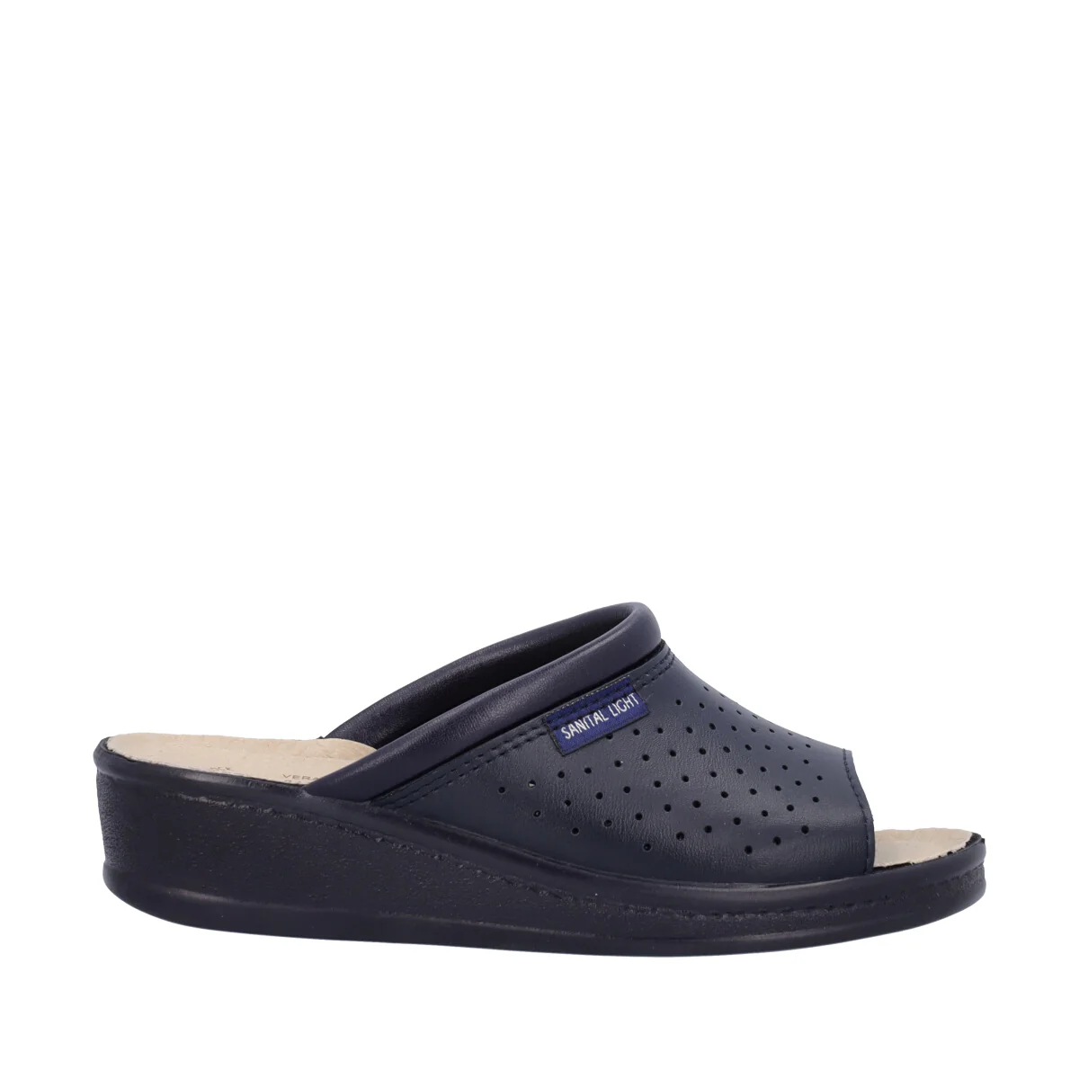 Ciabatta Sanital Light Donna Punta Aperta Blu 1351